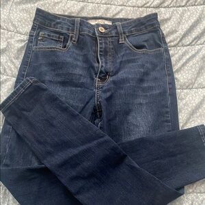 Dark Blue Denim Jeans